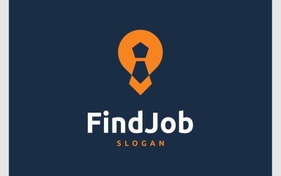 İş Kravat Konumu Bul Logosu