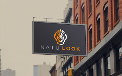Building outdoor sign mockup_store hanging sign board mockup_store sign board mockup