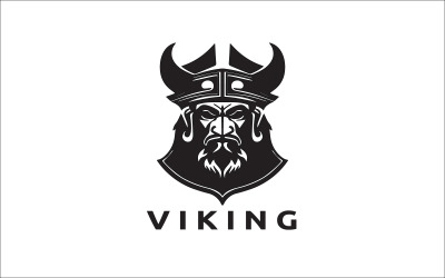 Modèle de conception de logo Viking V11