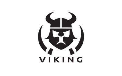Modèle de conception de logo Viking V13