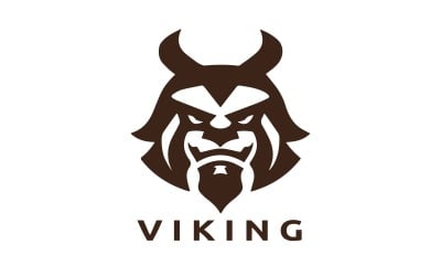 Szablon projektu logo Wikingów V4