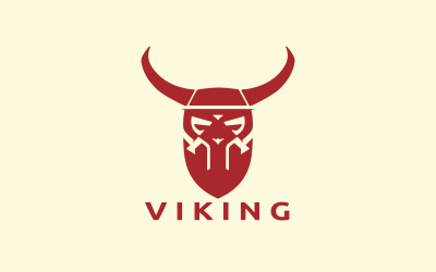 Viking-logo ontwerpsjabloon V16