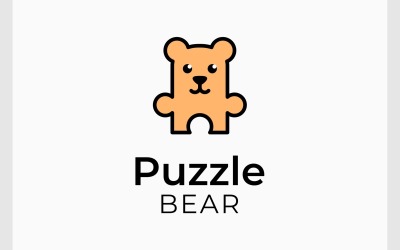 Logo del puzzle dell&amp;#39;orsacchiotto