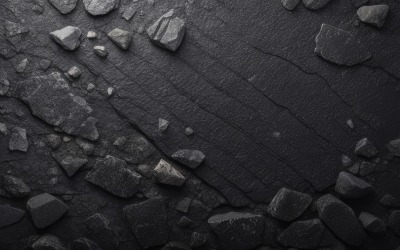 Abstract Grunge donkergrijs steentextuurontwerp