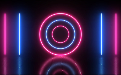Abstract Neon effect Background