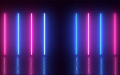 Abstract Neon effect light Background design