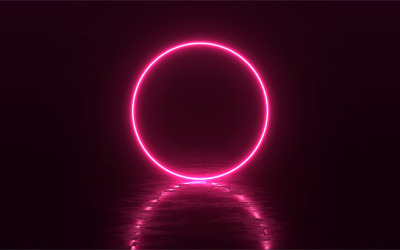 Abstrakter Neoneffekt-Lichthintergrund