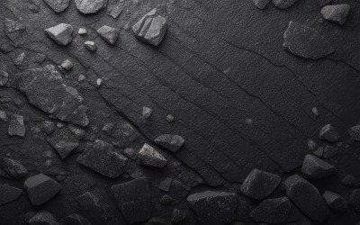 Design abstrato de textura de pedra cinza escuro Grunge