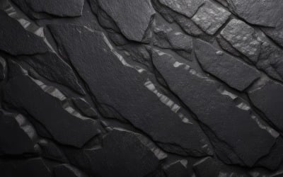 Fondo De Textura De Piedra Gris Oscuro Grunge Abstracto