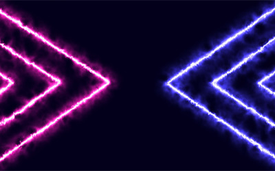 Neon effect line Background