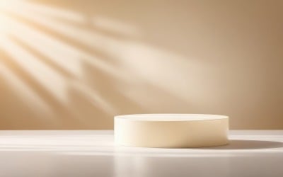 Plastové nízké leštěné pódium Návrh pozadí