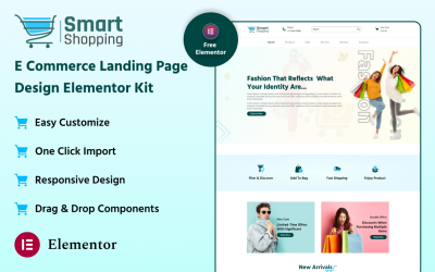 Smart-Shopping-E-Commerce-Landingpage