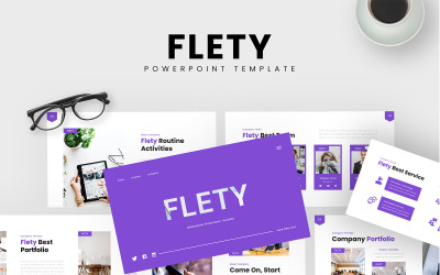 Flety – Modelo de PowerPoint multifuncional