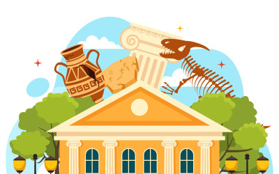 12 Internationella museidagen Illustration