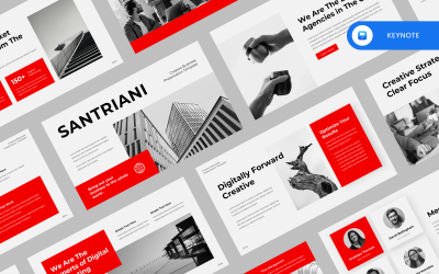 Satriani - Modello di keynote aziendale creativo