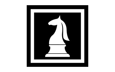 Logo cavallo semplice vettore versione 18