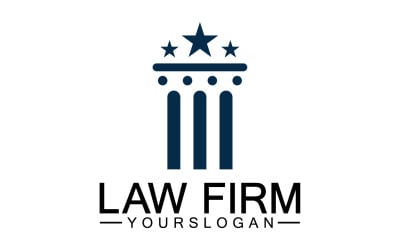 Law firm template logo simple version 40