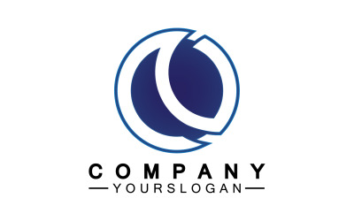 Letter N initial company name logo version 4