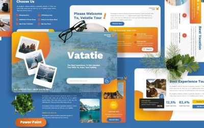 Vatatie - Vacation Powerpoint sablon