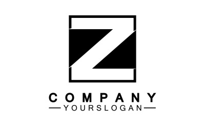 Z letter initial name  logo template version 31
