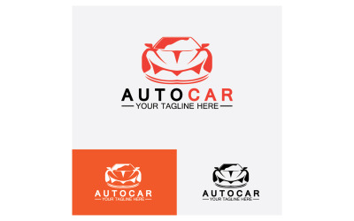 Autohändler, Automobil, Autocar-Logo-Design-Inspiration. v23