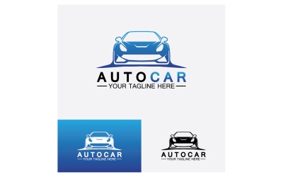 Dealer samochodów, motoryzacja, inspiracja do projektowania logo samochodów. v30