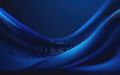 Premium hoogwaardig abstract 3D Blur Wave-achtergrondontwerp