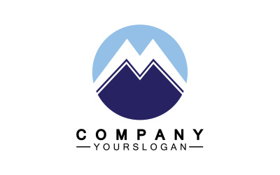 Diseño de logotipo letra M o identidad corporativa v32