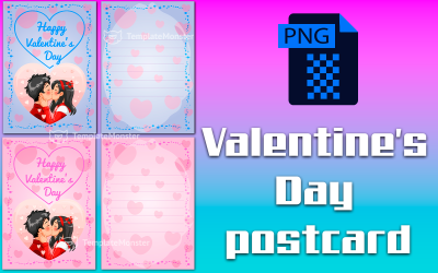 Valentine's Day postcard 5