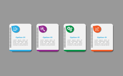 Vector square style statistic vector infographic design.
