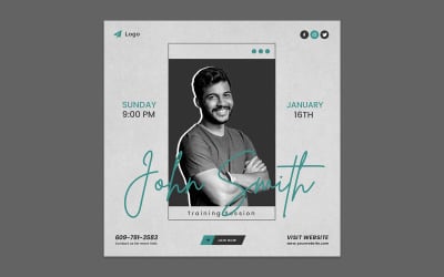 Webinar Social Media Post Template 02