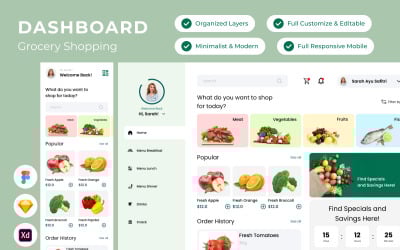 FreshCart - Painel de compras V1