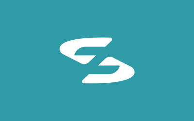 Z vagy SZ betűs minimális logó tervezősablon