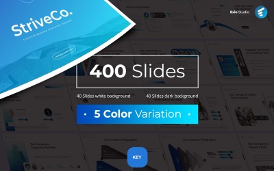 StriveCo — Шаблон бизнес-презентации