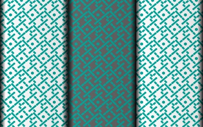 Vector floral free customize pattern design.