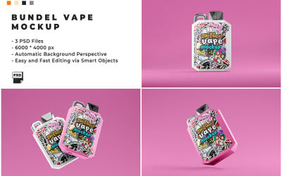 Bundle Vape Mockup Template
