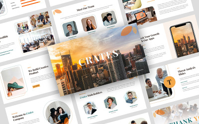 Crates Creative Business Keynote Template