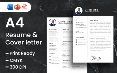 Prémiové šablony životopisů a průvodních dopisů