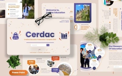 Cerdac - Шаблоны PowerPoint для творческого образования