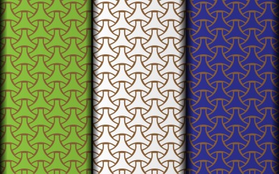 Design de padrão vetorial estilo círculo floral.
