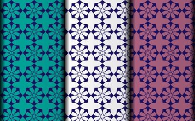 Free vector eps seamless floral  pattern design template.