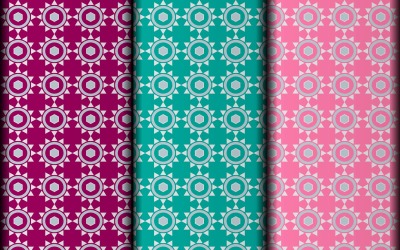 Free vector seamless pattern design template.