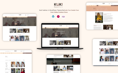 Kuki Fashion | Elementor WooCommerce téma