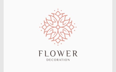 Çiçek Mandala Lüks Logosu