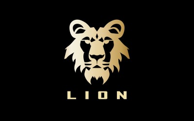 Шаблон дизайна логотипа льва V17