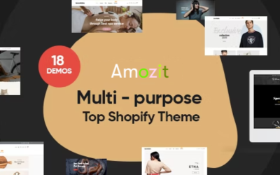 Amozit - Responsivt mångsidigt Shopify-tema