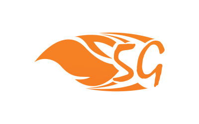 Icona vettore logo tecnologia rete segnale 5G v1