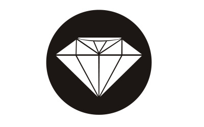 Diamant-Logo-Vektorelement Version v46
