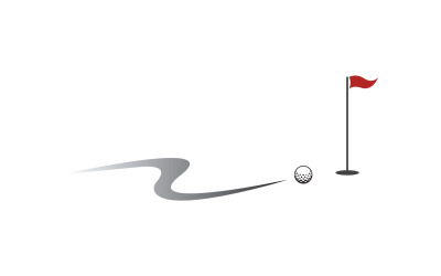 Golf-Logo-Sport-Vektorversion v15