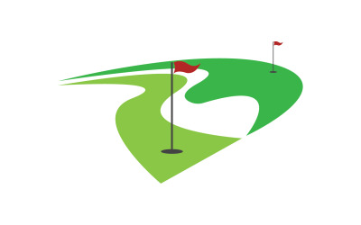 Golf-Logo-Sport-Vektorversion v30